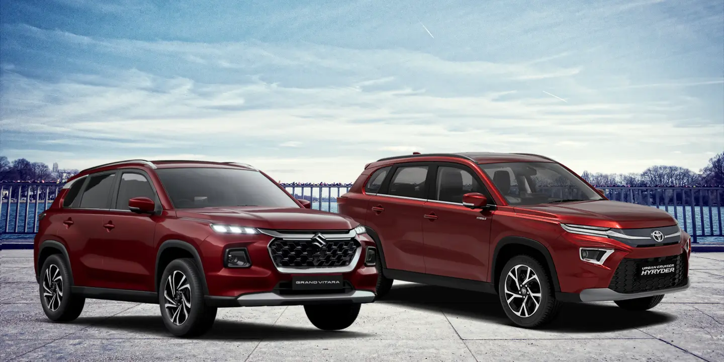 Maruti Grand Vitara and Toyota Hyryder