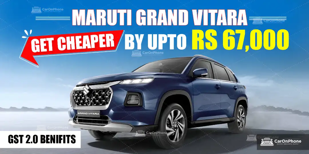 GST 2.0 Rate Cut: Maruti Grand Vitara Gets Cheaper By Upto Rs 67,000 