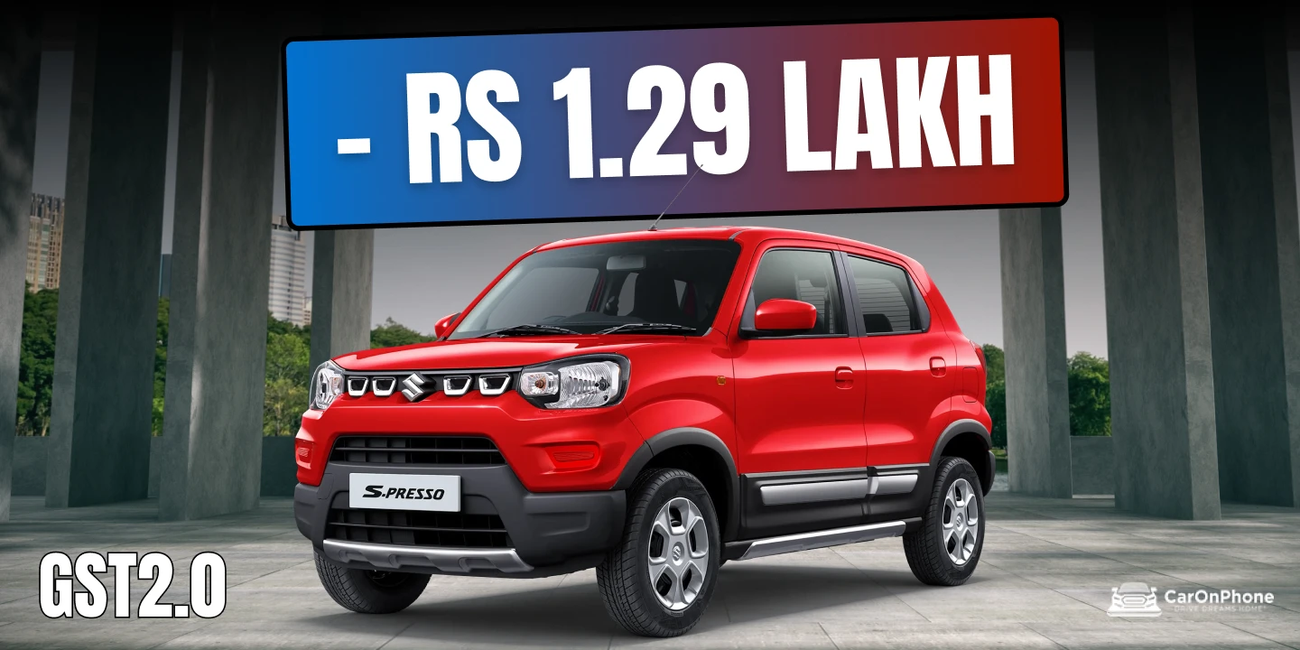 Maruti SPresso Gets Cheaper By Rs 1.29 Lakh