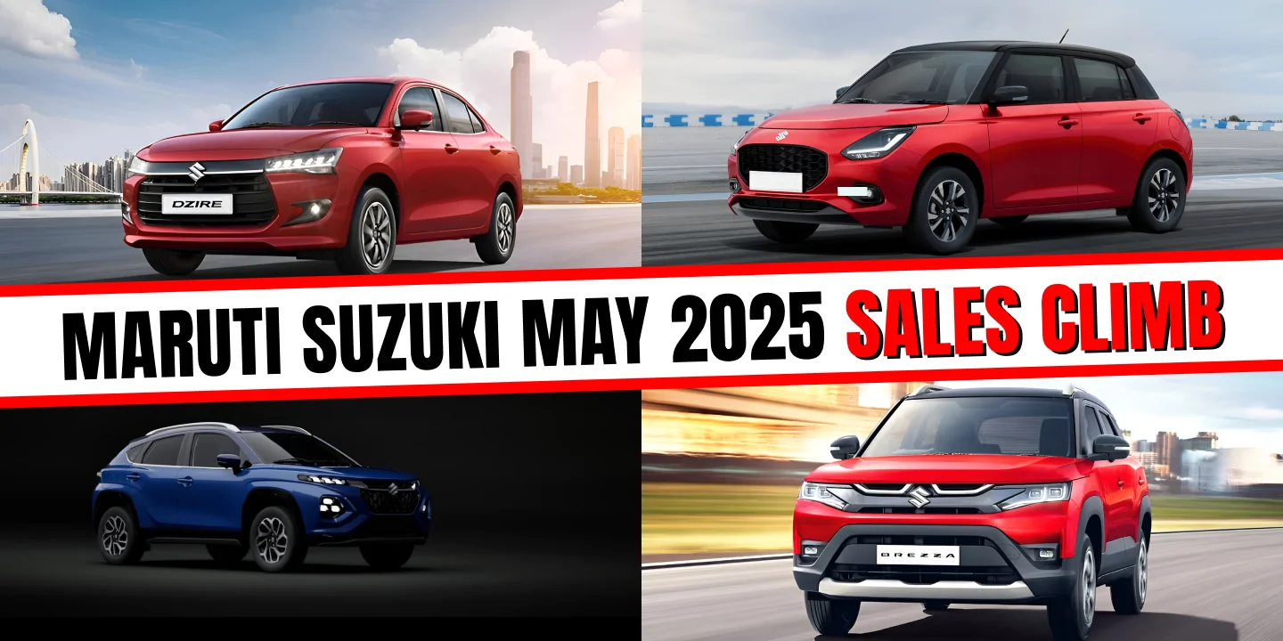 Maruti Suzuki May 2025 Sales Climb – Robust Export Surge Offsets Domestic Sales Dip in the Indian Auto Market