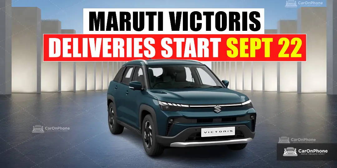 Maruti Suzuki Victoris Deliveries To Start Nationwide From September 22 