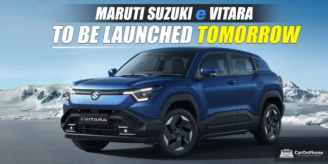 Maruti Suzuki e Vitara To Be Launched Tomorrow, Everything you must know! Cover