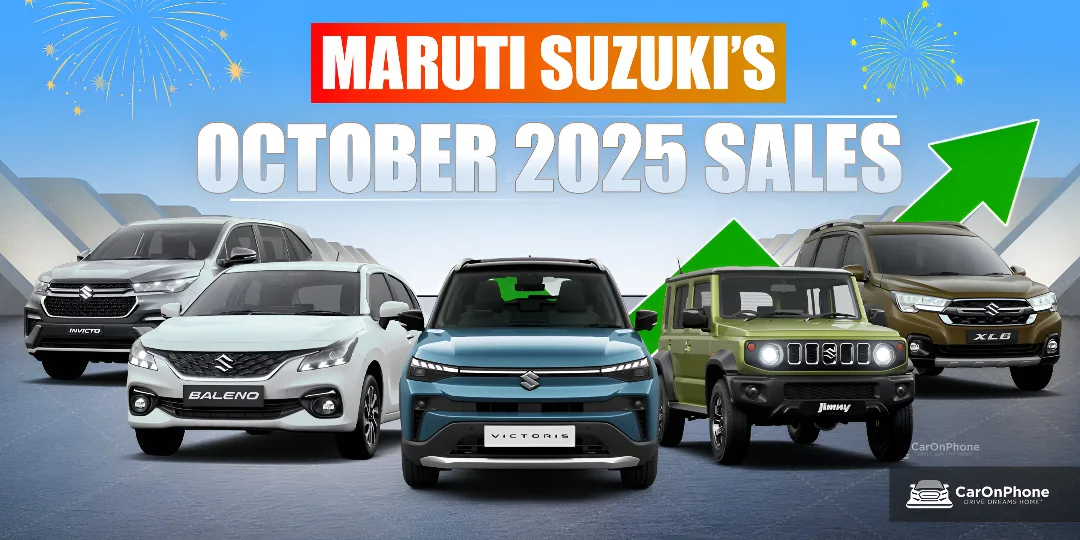 Maruti Suzuki’s October 2025 Sales cover