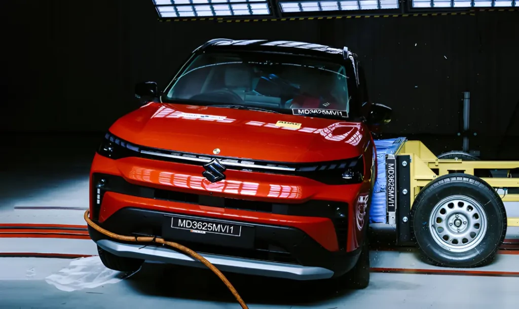Maruti Victoris Achieves Landmark 5-Star Global NCAP Crash Test Rating