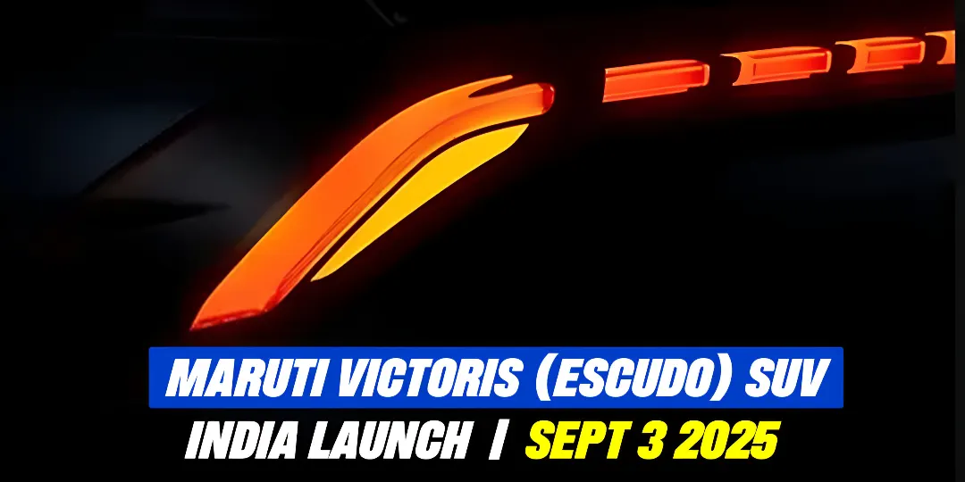 Maruti Victoris (Escudo) SUV to be Launched on 3rd September in India 