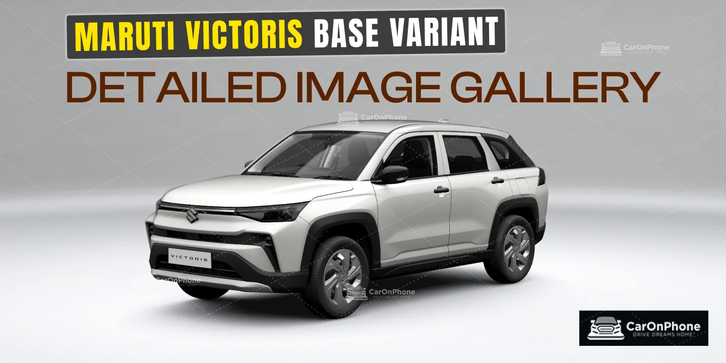 Maruti Victoris SUV Base Variant Detailed in Pictures