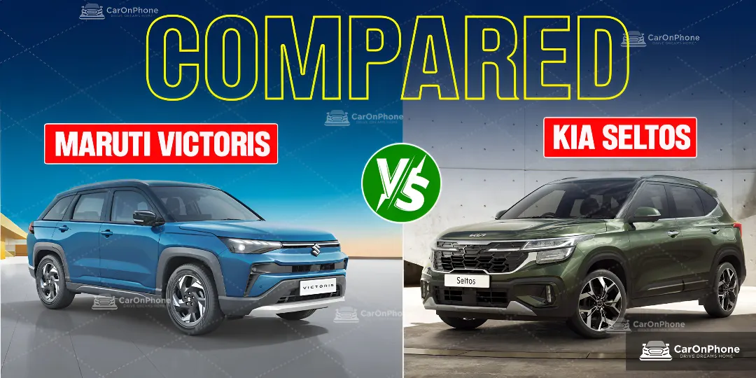 Maruti Victoris Vs Kia Seltos: A Detailed SUV Face Off