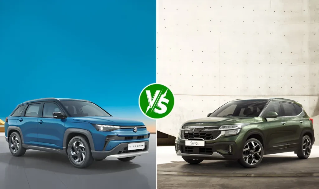 Maruti Victoris Vs Kia Seltos: A Detailed SUV Face Off