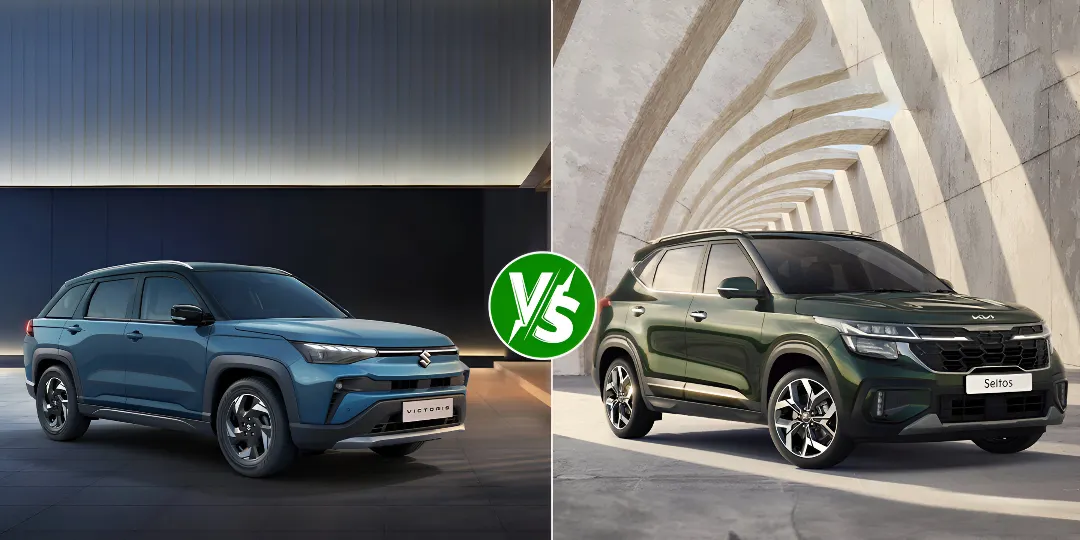 Maruti Victoris Vs Kia Seltos Design