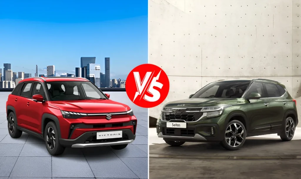 Maruti Victoris vs Kia Seltos: Price, Features, Mileage Compared
