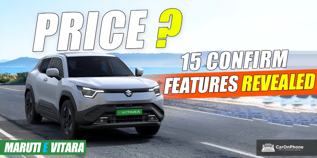 Maruti e Vitara Expected Price And 15 Confirm Features – Check Full List Cover
