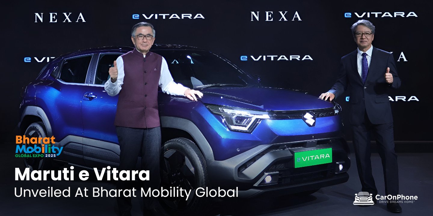 Maruti e Vitara Unveiled At Bharat Mobility Global