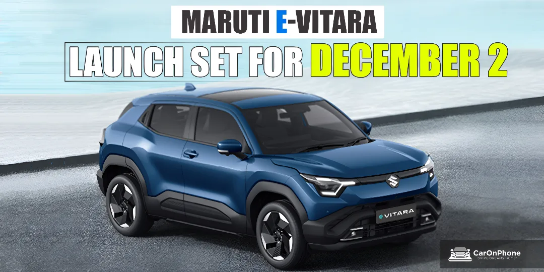 Maruti e Vitara To Be Launched On December 2 Cover
