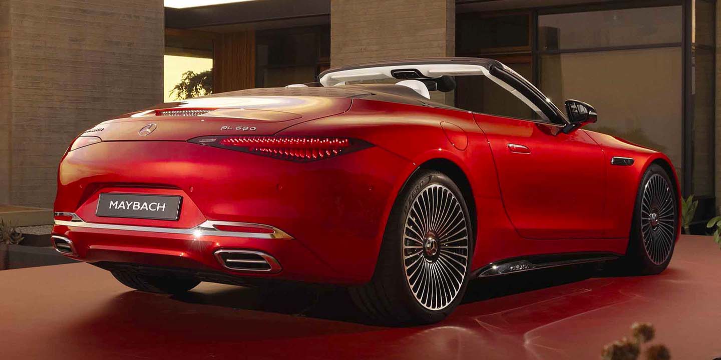Mercedes Maybach SL 680 Monogram Series Unveiled