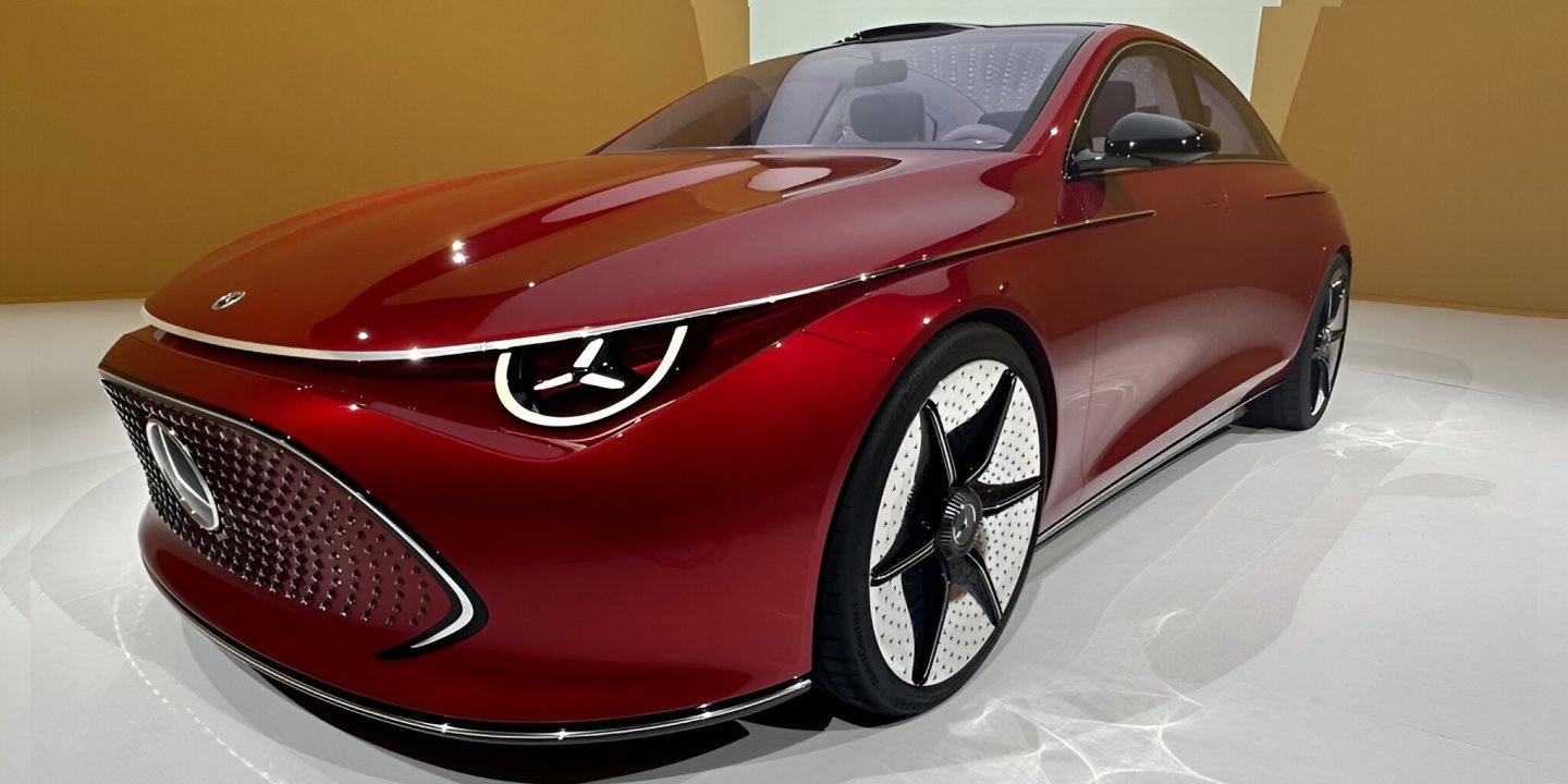 Mercedes-Benz Showcases Its CLA Class Concept At The Auto Expo 2025