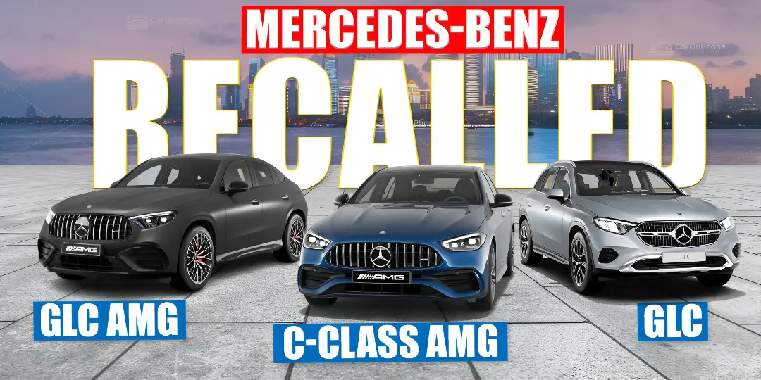 Mercedes-Benz GLC, C-Class AMG, and GLC AMG Recalled Over Steering Issue cover