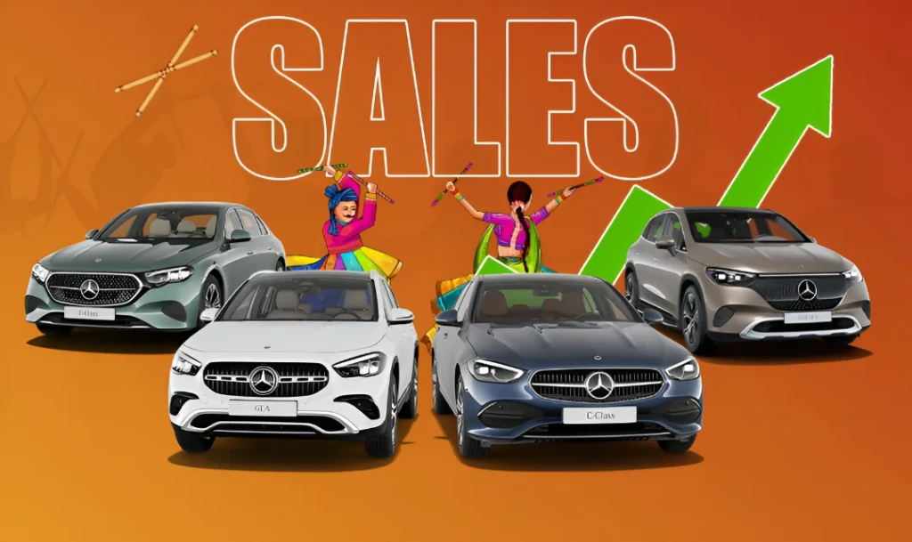 Mercedes Benz India Navratri Sales Hit Record- One Car Sold Every Six Minutes