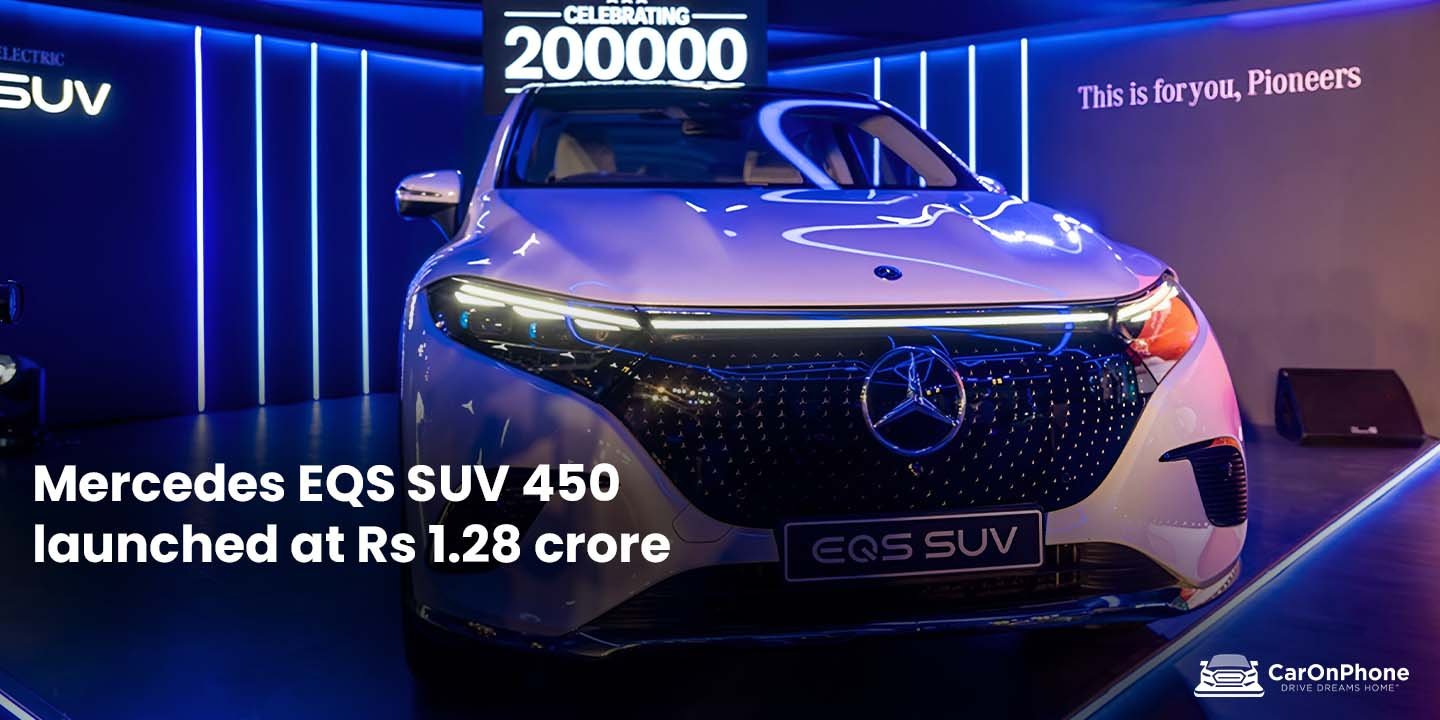 Mercedes EQS SUV 450 launched at Rs 1.28 crore