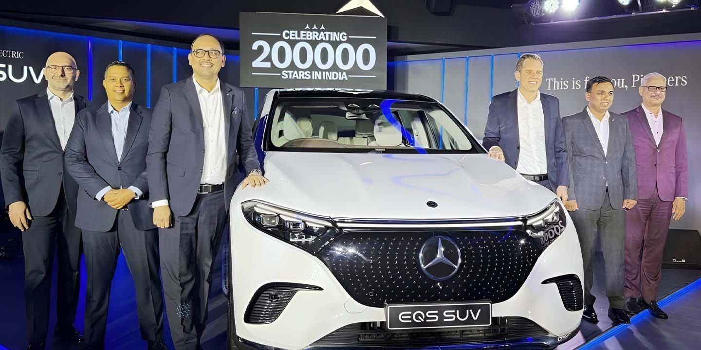 Mercedes EQS SUV 450 launched at Rs 1.28 crore