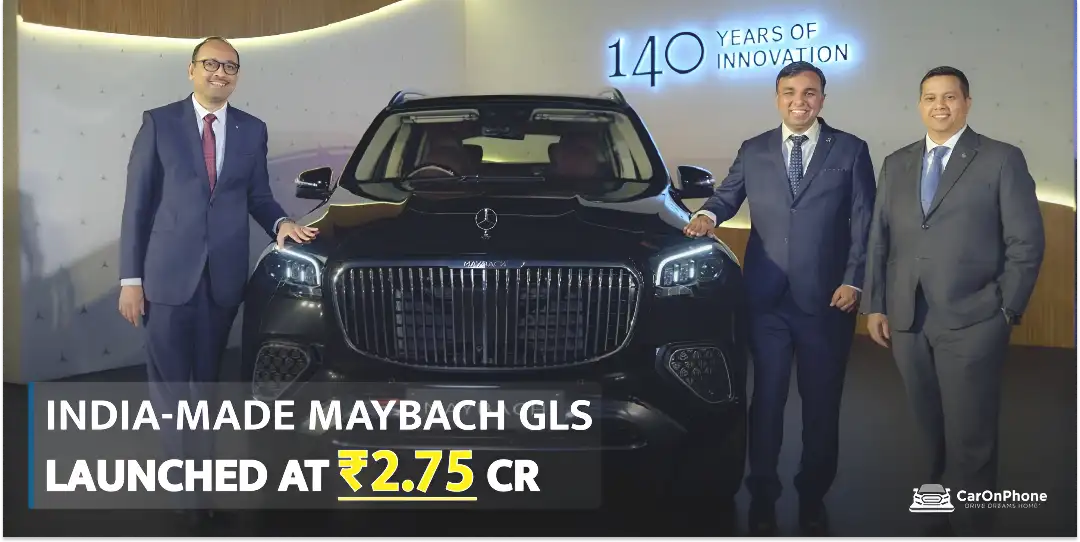 Made-in-India Mercedes-Maybach GLS Price Announced at ₹2.75 Crore 1 Mercedes-Maybach GLS Goes Made-in-India, Priced at Rs 2.75