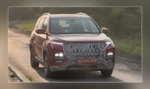 2026 MG Hector Facelift Spied Testing With New Design Upgrades