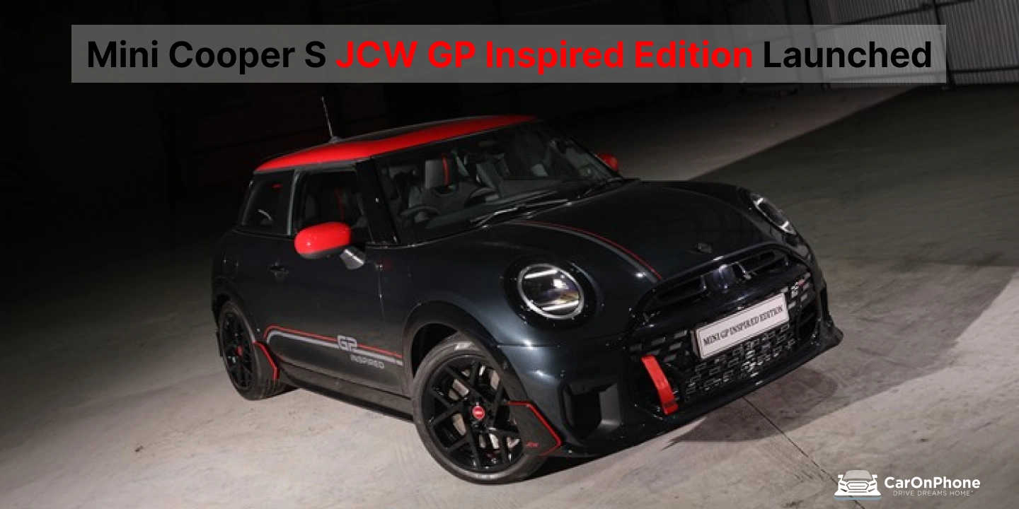 Mini Cooper S JCW GP Inspired Edition Launched In India At Rs 58.90 Lakh; Limited To Just 30 Units_ Check Price & Specs