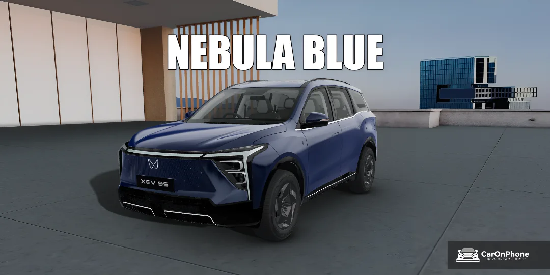 Mahindra XEV 9S Nebula Blue