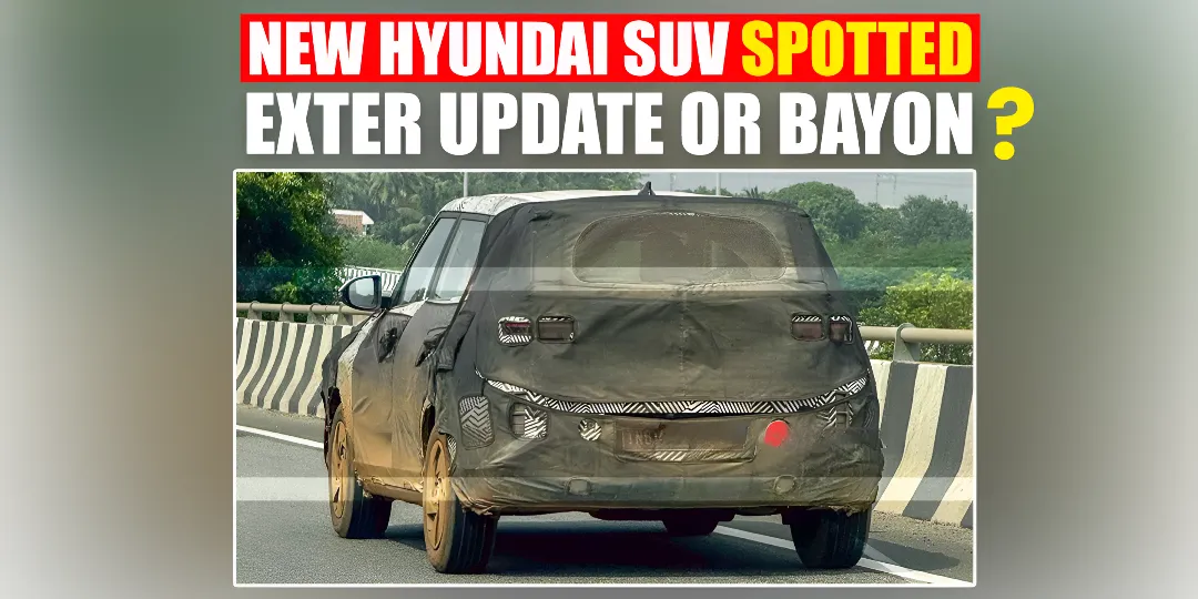 New Hyundai SUV Spied in Chennai: Exter Update or Bayon? Cover