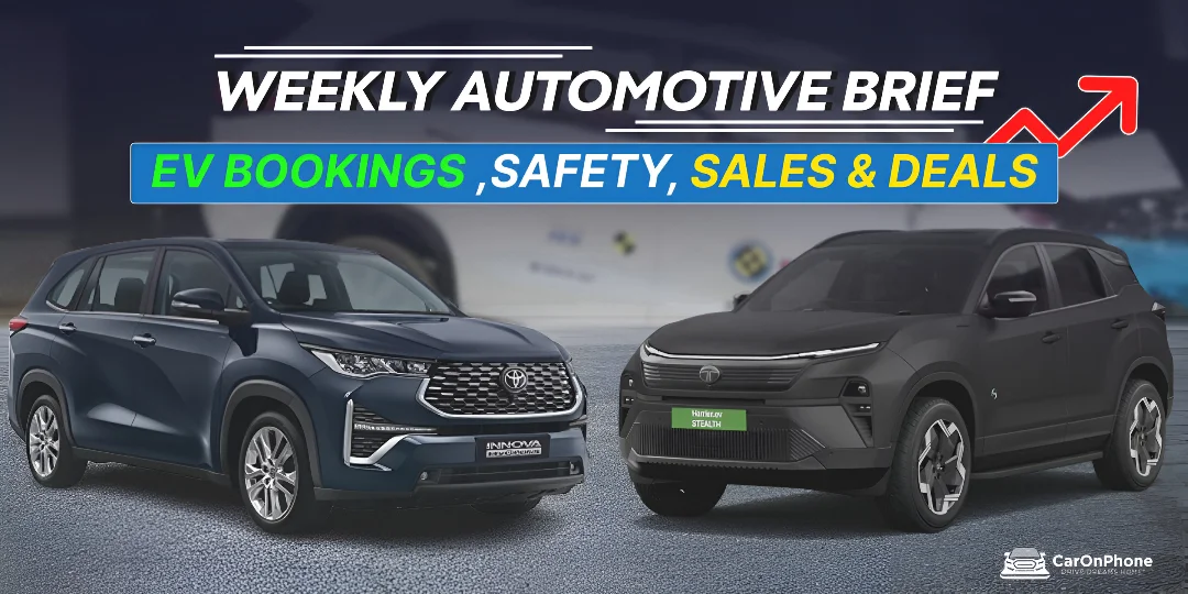Weekly Automotive Brief – EV Bookings, Safety, Sales & Deals