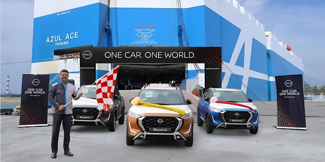 Nissan India Exports 12 Lakh Cars Continuing Commitment To Its “Make in India, Make for the World” Philosophy! 1 Nissan India Exports 12 Lakh Cars Continuing Commitment cover