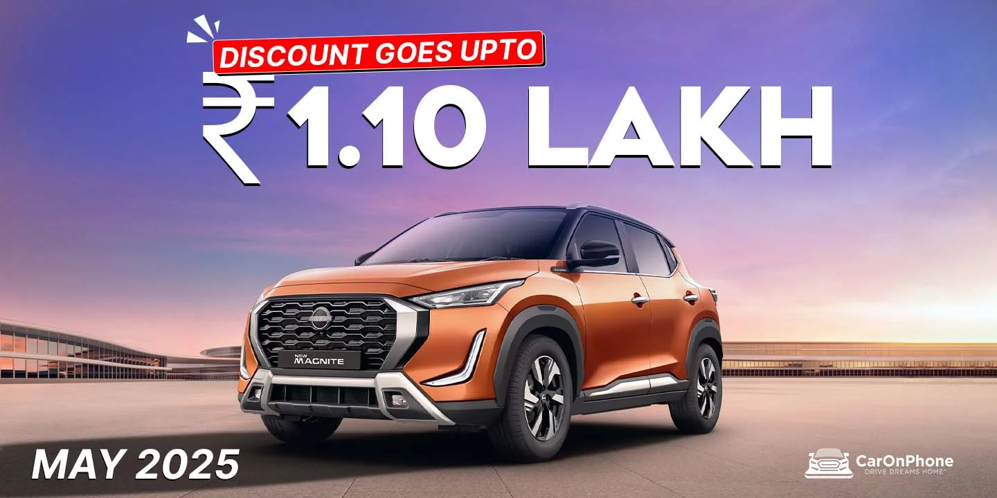 Nissan Magnite May 2025 discount goes upto Rs 1.10 lakh