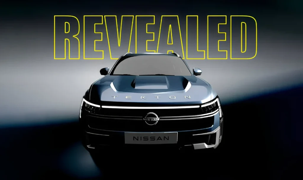 Nissan Tekton Design Revealed, to be Launched by April 2026.