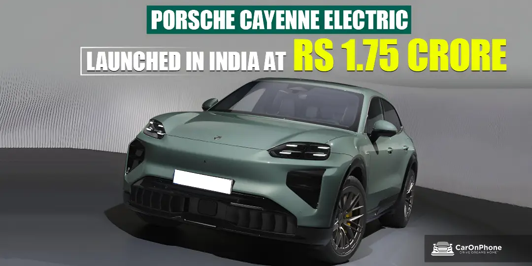 Porsche Cayenne Electric Launched In India At Rs 1.75 Crore Cover
