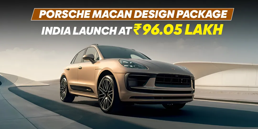 Porsche Macan Design Package – India Launch Priced at ₹96.05 Lakh