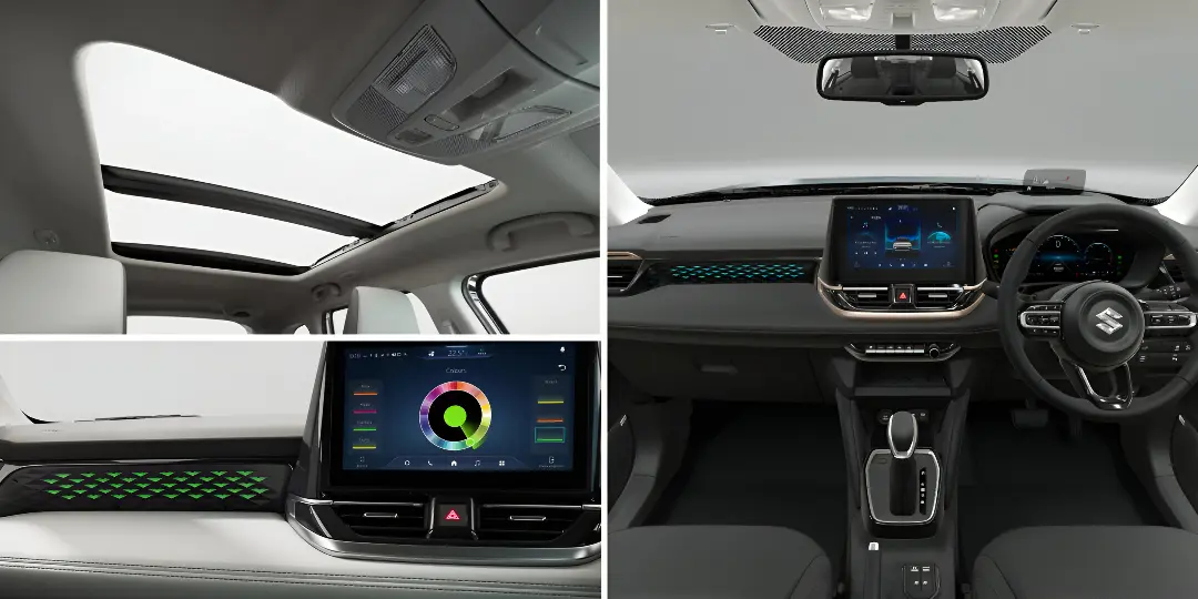 Premium Looking Cabin And Features In Maruti Victoris 2
