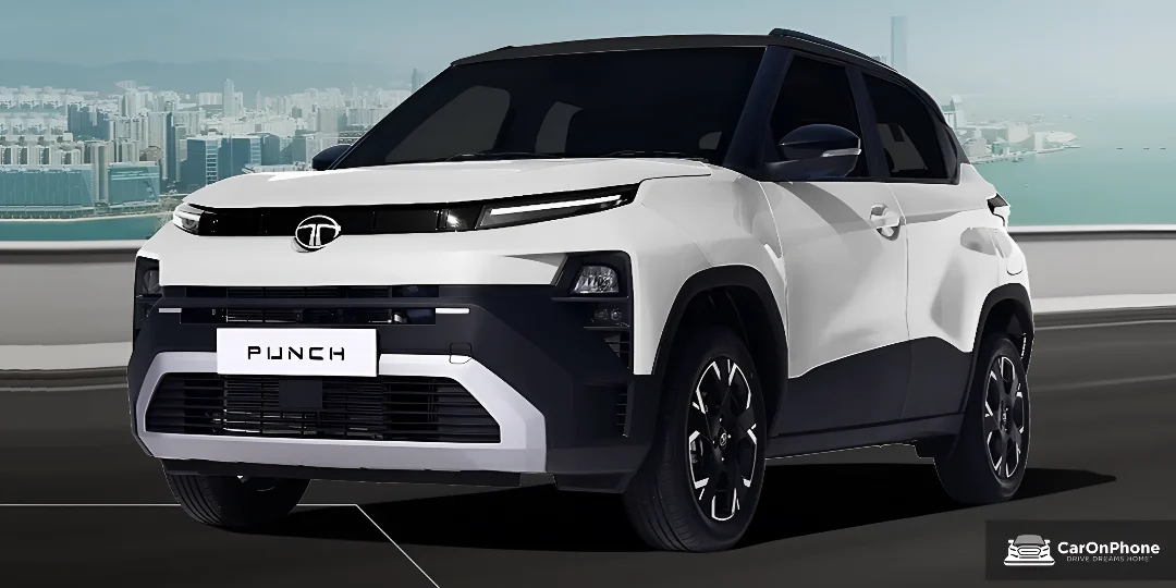 New Tata Punch Facelift 2026 Pristine White