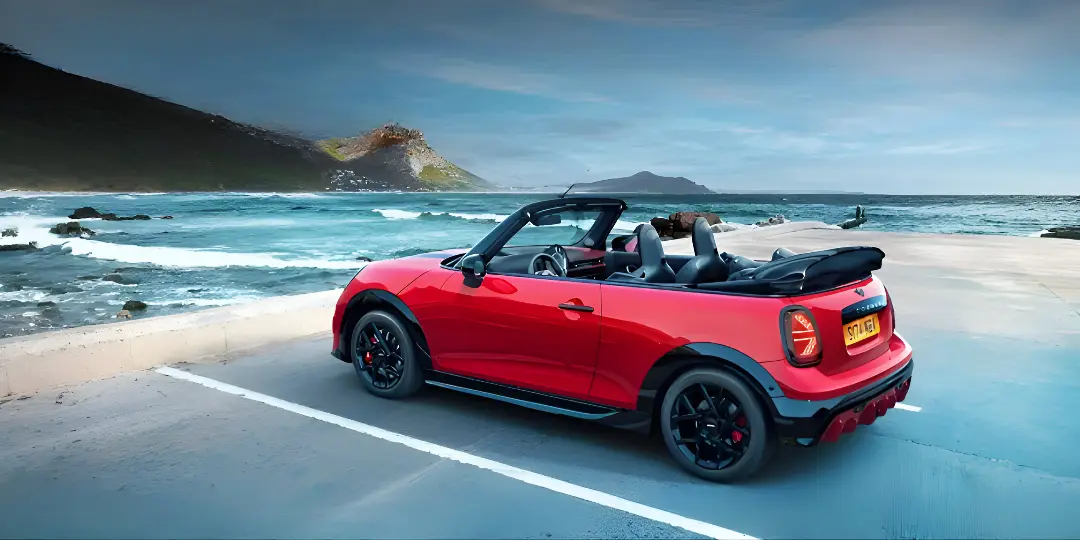 Rear View Mini Copper