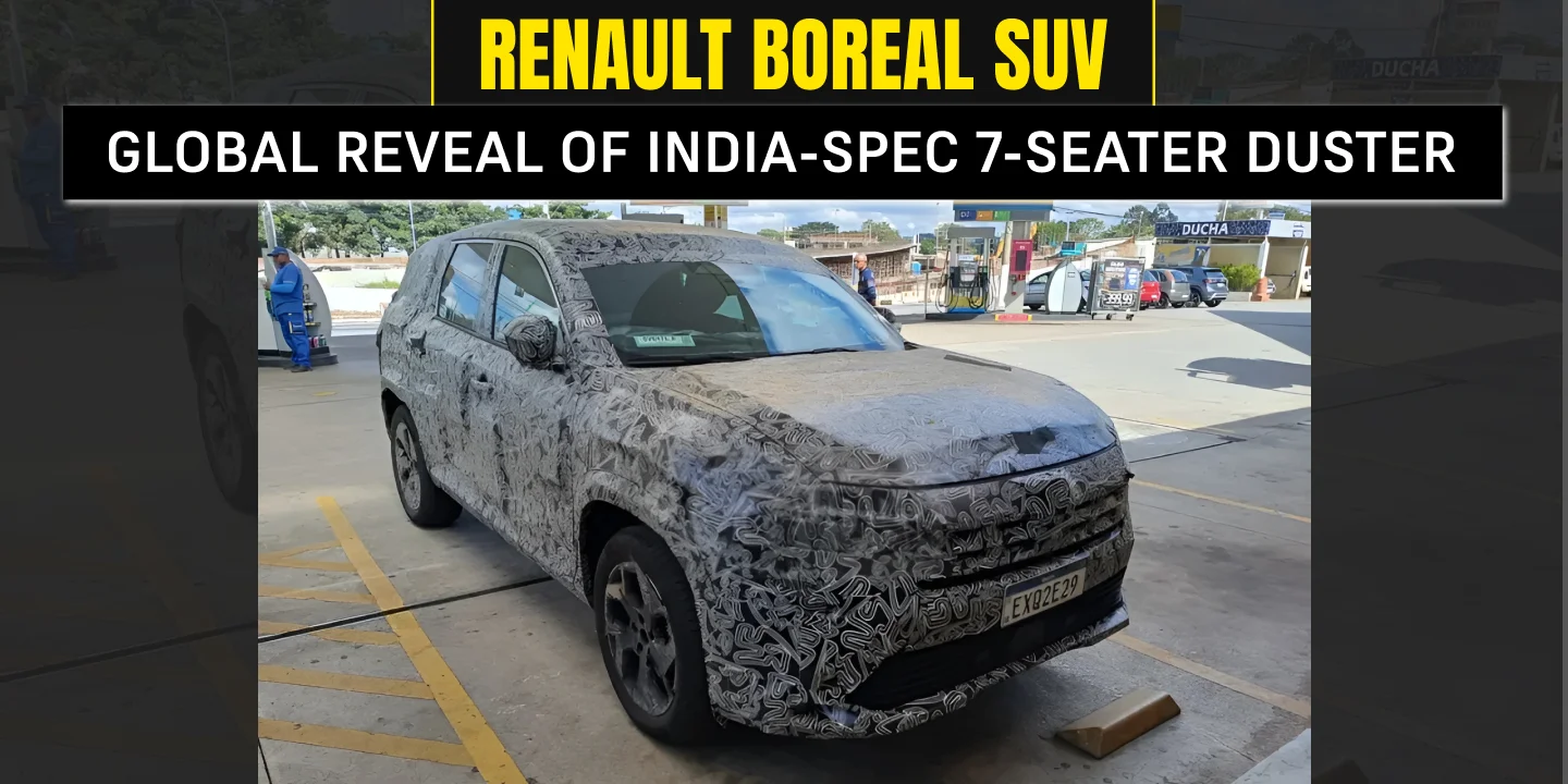 Renault Boreal SUV – Global Reveal of India-Spec 7-Seater Duster