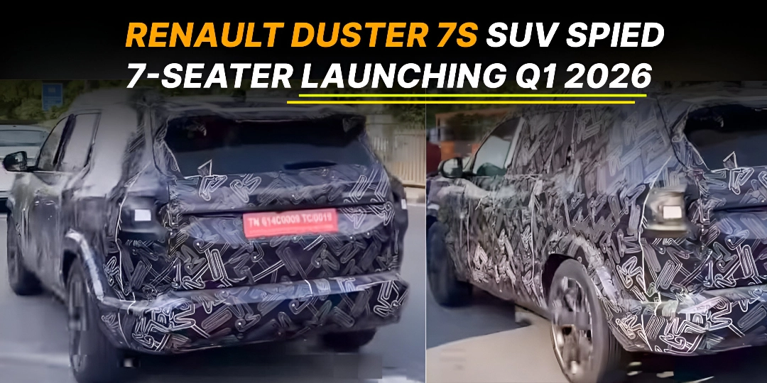 Renault Duster 7S SUV Spied – Seven-Seater Launching Q1 2026