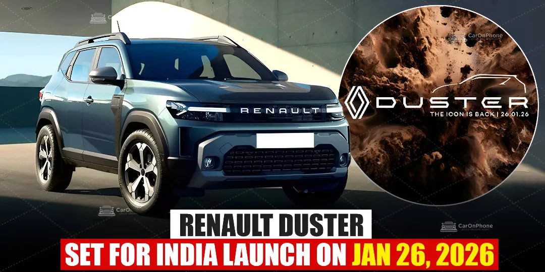 Renault Duster To Be Launched In India On January 26, 2026 cover