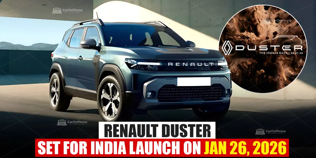Renault Duster To Be Launched In India On January 26, 2026 1 Renault Duster To Be Launched In India On January 26, 2026 cover
