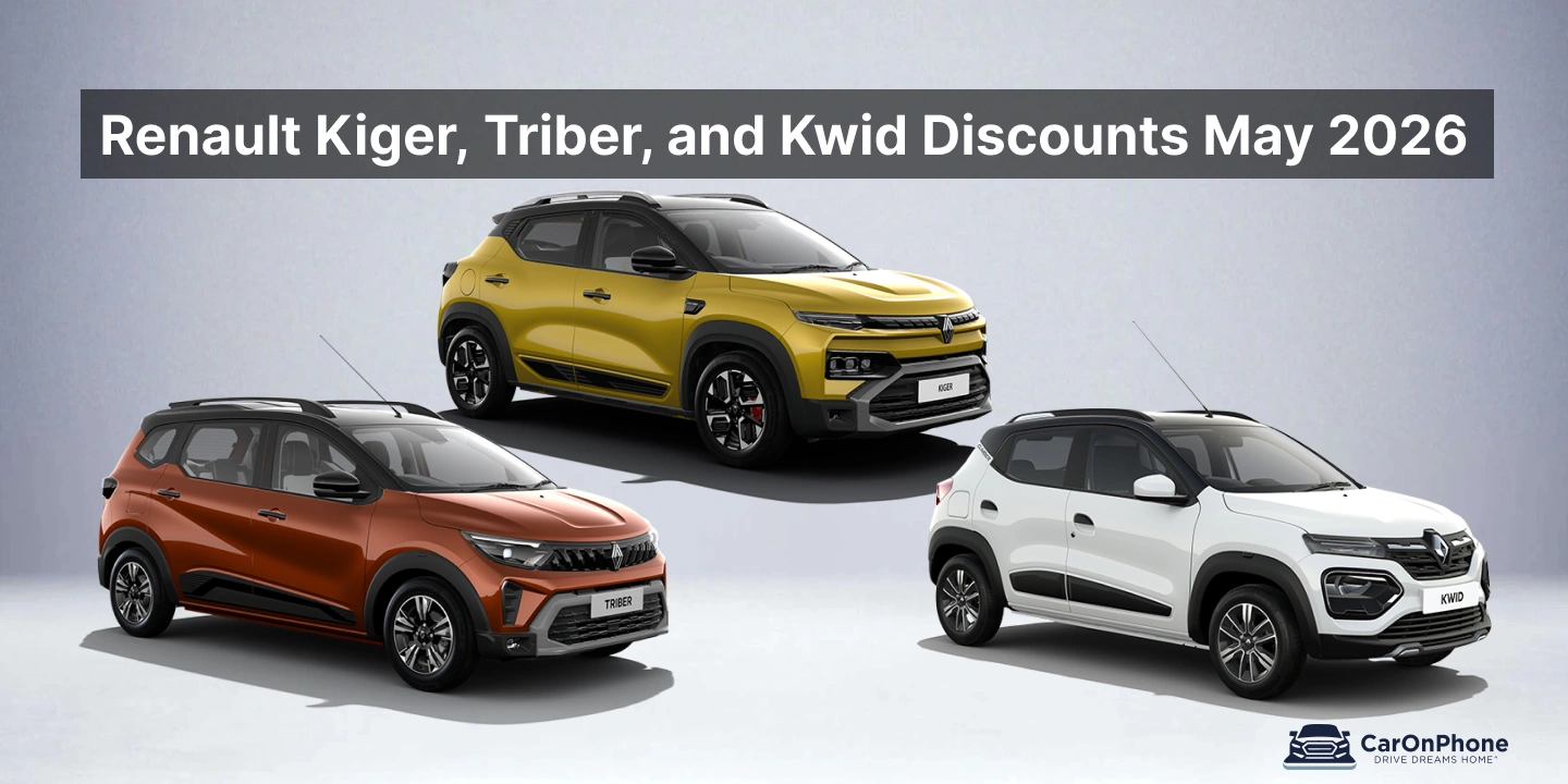 Renault Kiger, Triber, and Kwid Discounts May 2026_ Complete Model-Wise Offer List