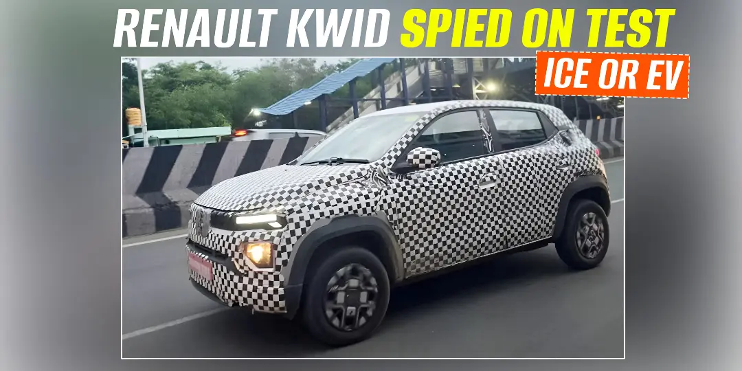 Renault Kwid Spied on Test cover
