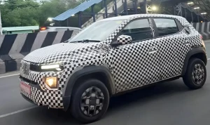 Renault Kwid Spied on Test thumbnail