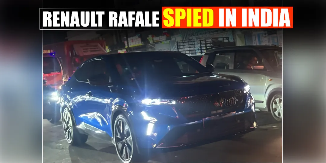 Renault Rafale Spied in India, Coupe-SUV Launch Expected