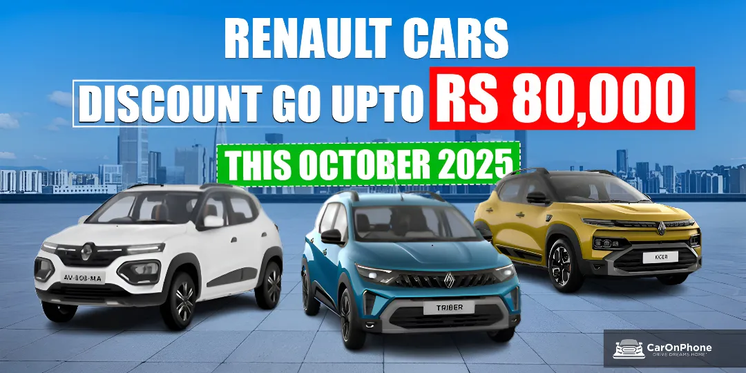 Renault cars Discount Go Up To Rs 80,000 This October. cvoer (1)