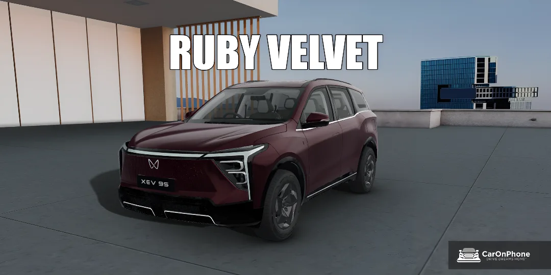 Mahindra XEV 9S Ruby Velvet
