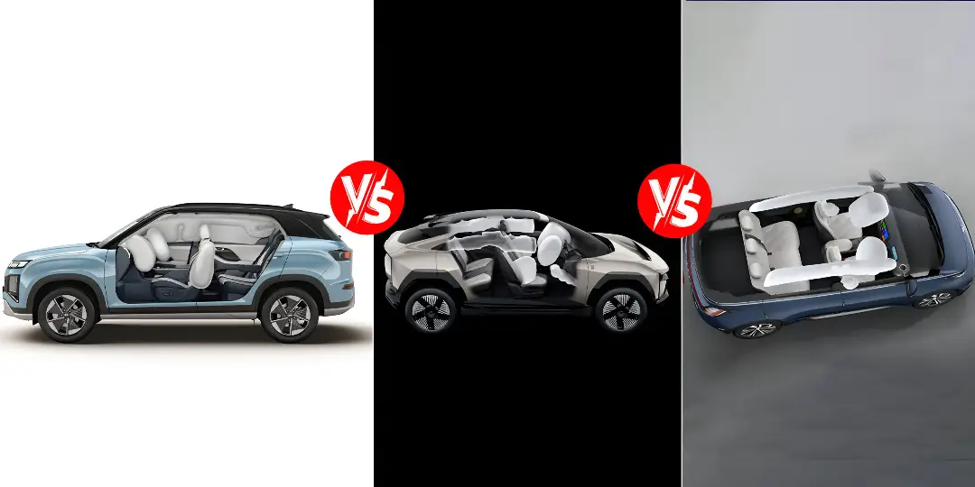 Hyundai Creta EV vs Mahindra Be 6 vs MG Windsor EV: Safety Features