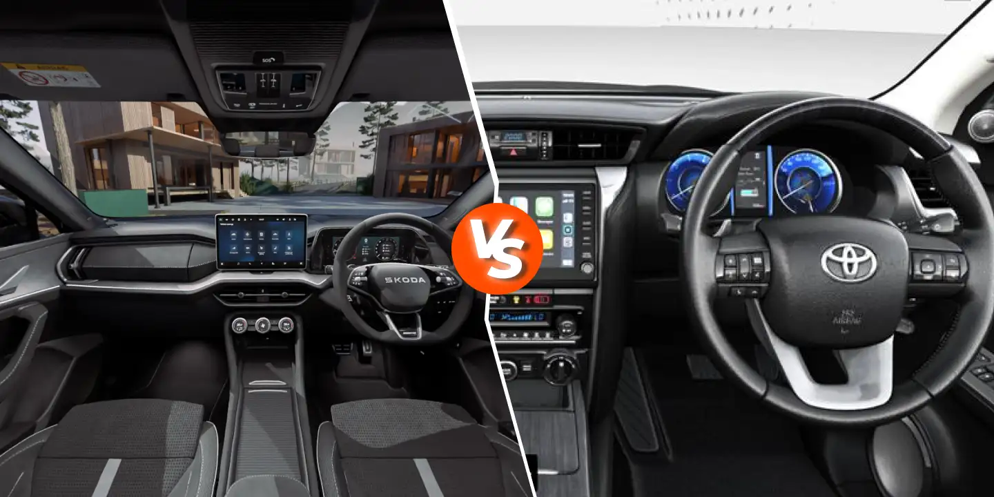Skoda Kodiaq vs Toyota Fortuner_ Features Suite