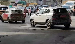 Skoda Kushaq Facelift Spied Once More With Updated Alloy Wheel